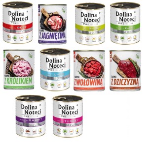 DOLINA NOTECI PREMIUM RAFI MIX SMAKÓW 10x 800g BEZ RYB