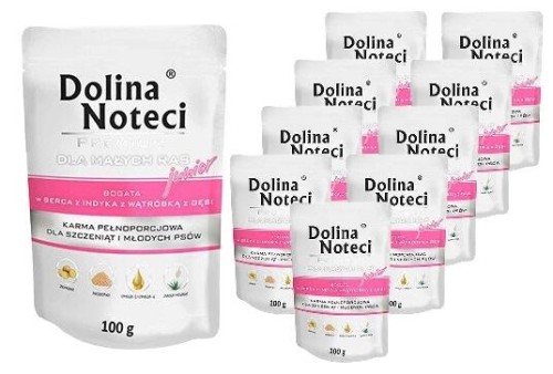 DOLINA NOTECI JUNIOR SERCA INDYKA 100G x10