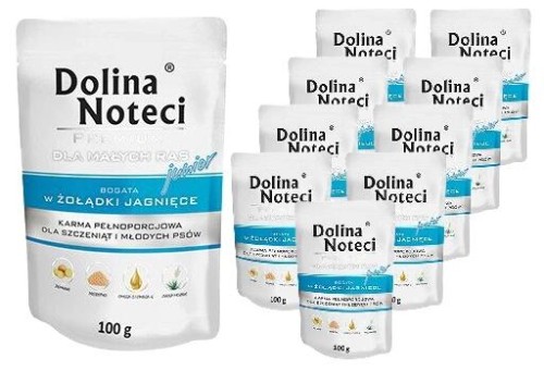 DOLINA NOTECI JUNIOR ŻOŁĄDKI JAGNIĘCE 100G x10