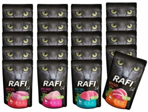 Dolina Noteci Rafi Cat 20x100g Mix smaków saszetki