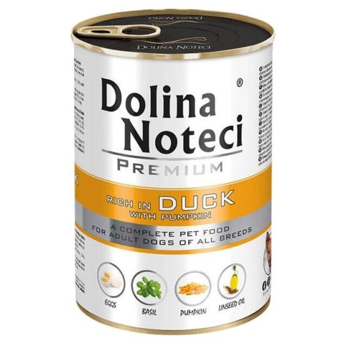 DOLINA NOTECI PREMIUM BOGATA W KACZKĘ Z DYNIĄ 400g