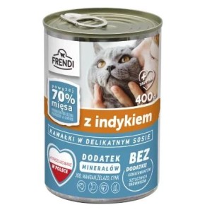 FRENDI Mokra karma dla kota INDYK 400g