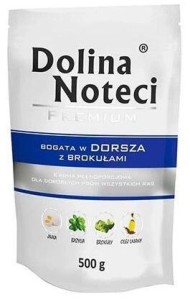 DOLINA NOTECI PREMIUM BOGATA W DORSZA Z BROKUŁAMI 500g
