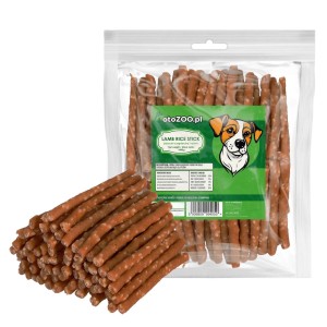 PRZYSMAKI DLA PSA MIĘKKIE PATYCZKI Z JAGNIĘCINĄ I RYŻEM 1KG MEGA PAKA