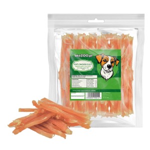 PRZYSMAKI DLA PSA SMAKOŁYKI MIĘKKA PIERŚ Z KURCZAKA 1KG MEGA PAKA