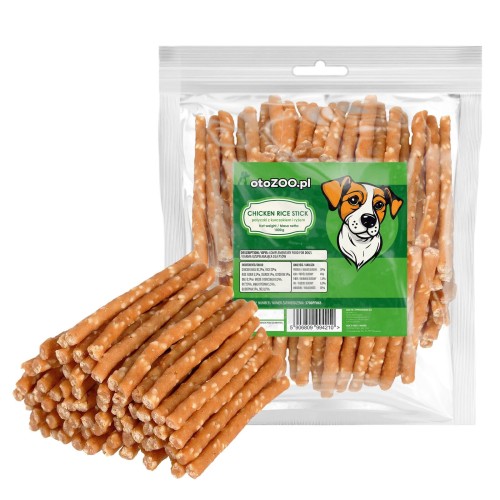 PRZYSMAKI DLA PSA MIĘKKIE PATYCZKI Z KURCZAKIEM I RYŻEM 1KG MEGA PAKA