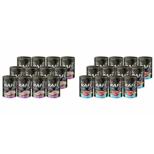 RAFI CAT Dolina Noteci Karma mokra dla kota mix smaków 24 x 400g STERILISED