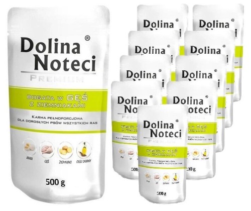DOLINA NOTECI PREMIUM BOGATA W GĘŚ 500g x10