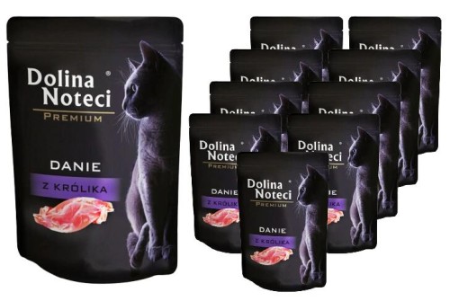 DOLINA NOTECI PREMIUM DANIE Z KRÓLIKA 85G X10