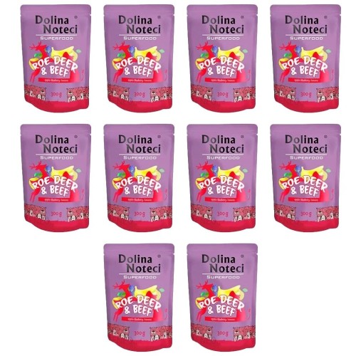 DOLINA NOTECI SUPERFOOD SARNA WOŁOWINA 300G x10
