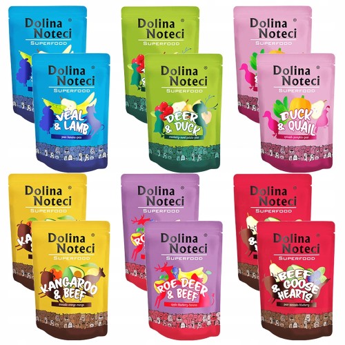 DOLINA NOTECI Superfood MIX SMAKÓW 12x300g