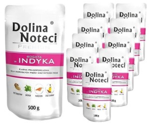 DOLINA NOTECI PREMIUM BOGATA W INDYKA 500g x10