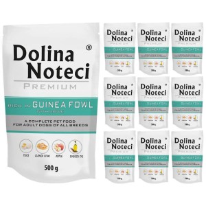 Dolina Noteci Premium Mokra karma dla psa perliczka z jabłkiem 10x500g