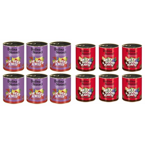 SUPERFOOD Dolina Noteci MIX SMAKÓW 12x 800g