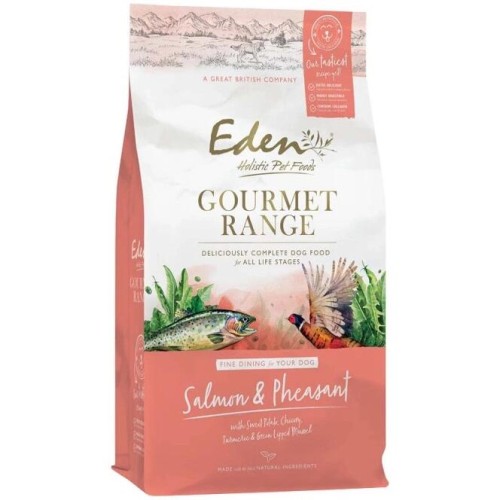 Sucha karma dla psa Eden Gourmet Łosoś Bażant 10kg