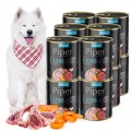 Dolina Noteci Piper Animals z jagnięciną i marchewką karma psa 12 x 800g 1