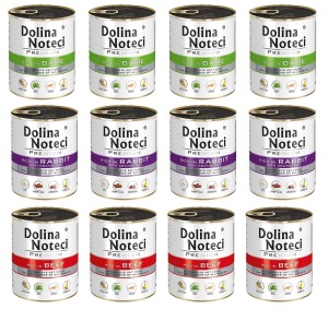DOLINA NOTECI Premium mix 3 smaków 800g x12