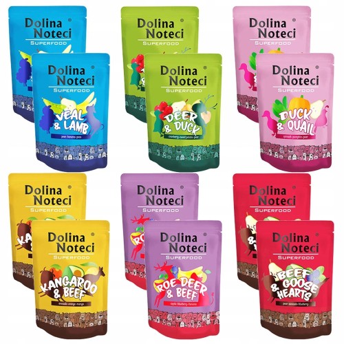 DOLINA NOTECI Superfood MIX SMAKÓW 12x300g