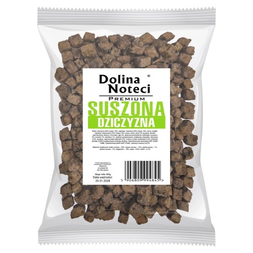 DOLINA NOTECI Karma suszona dla psa DZICZYZNA 500G