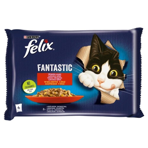 Felix Fantastic wiejskie smaki w galaretce 4 x 85g