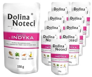 DOLINA NOTECI PREMIUM BOGATA W INDYKA 150g x10