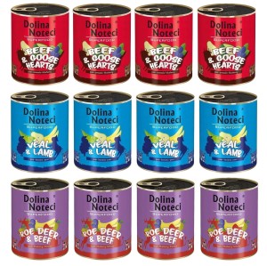 Mokra karma dla psa Dolina Noteci Superfood Mix 12 x 800g