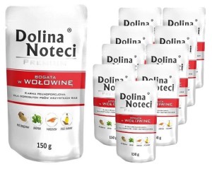 DOLINA NOTECI PREMIUM BOGATA W WOŁOWINĘ 150g x10
