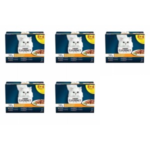 Karma mokra dla kota PURINA GOURMET PERLE mini fileciki mix smaków 60x85g