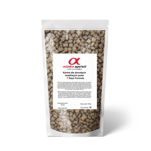 ALPHA SPIRIT KARMA DLA PSA 7 DAYS WEEK 1KG