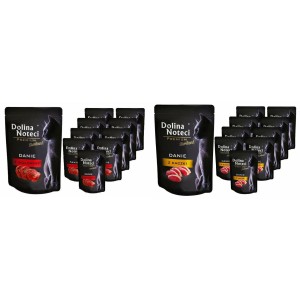 Mokra karma dla kotów sterylizowanych Dolina Noteci Premium Mix 20 x 85 g
