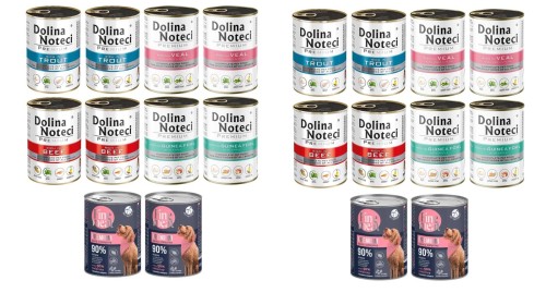 2x DOLINA NOTECI PREMIUM KARMA PSA MIX SMAKÓW 10x400G