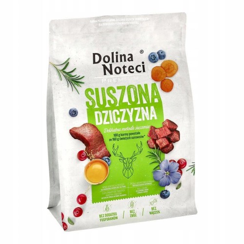 Dolina Noteci Premium karma sucha Karma suszona dla psa dziczyzna 3 kg