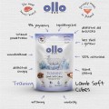 Ollo AIR-DRIED TRAINING SOFT CUBES LAMB JAGNIĘCINA monobiałkowy przysmak 80 2