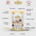 Przysmak dla psa Ollo AIR-DRIED TRAINING SOFT CUBES INDYK monobiałkowy 80g 2