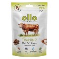 Ollo AIR-DRIED TRAINING SOFT CUBES BEEF WOŁOWINA monobiałkowe 80g 1