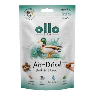 Ollo AIR-DRIED SOFT DUCK CUBES 80g monobiałkowe smaczki z kaczki