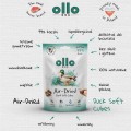 Ollo AIR-DRIED SOFT DUCK CUBES 80g monobiałkowe smaczki z kaczki 2