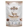 Ollo AIR-DRIED SOFT VENISON CUBES 80G TRAINING monobiałkowe smaczki jeleń 1
