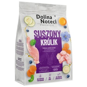 Karma suszona dla psa Dolina Noteci Premium królik 3 kg