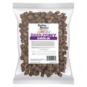 DOLINA NOTECI PREMIUM JUNIOR karma suszona sucha dla psa KRÓLIK 500G