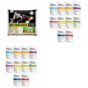 Dolina Noteci Premium mokra karma dla psa mix smaków 30x150g zestaw