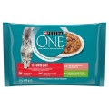 Purina One Sterilcat mokra karma dla kota łosoś i indyk w sosie 4x85g 1