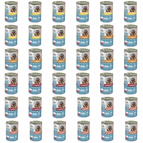 FRENDI Puszka karma mokra dla kota mix smaków 36 x 400g