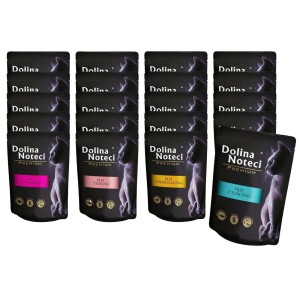 DOLINA NOTECI PREMIUM FILETY MIX 20X85G KARMA MOKRA DLA KOTA