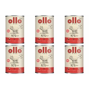 6x OLLO PURE WIEPRZOWINA 850G KARMA MOKRA DLA PSA