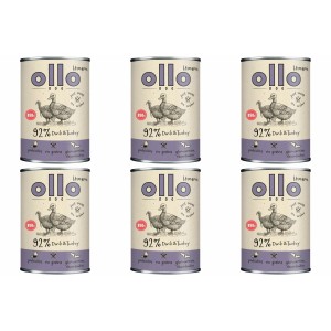 6x OLLO UMAMI KACZKA I INDYK 850G MOKRA KARMA DLA PSA