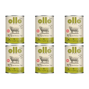 6x OLLO PURE WOŁOWINA I ŻWACZE 850G KARMA MOKRA DLA PSA