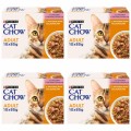 4x Purina Cat Chow Adult karma dla kotów łosoś fasolka w galaretce 10 x 85 1