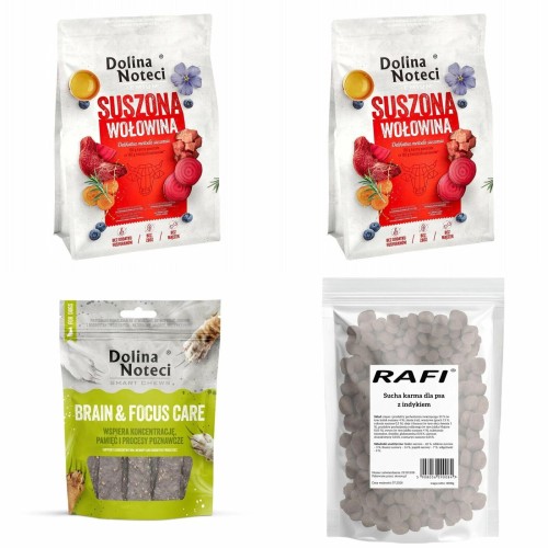 Dolina Noteci karma sucha wołowina + Dolina Noteci Rafi 9kg