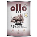 Mokra karma dla psa OLLO PLUS DZIK + KOLAGEN 800G 1